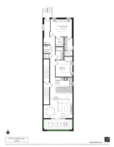 914 W Fletcher Street 2, Chicago, IL 60657