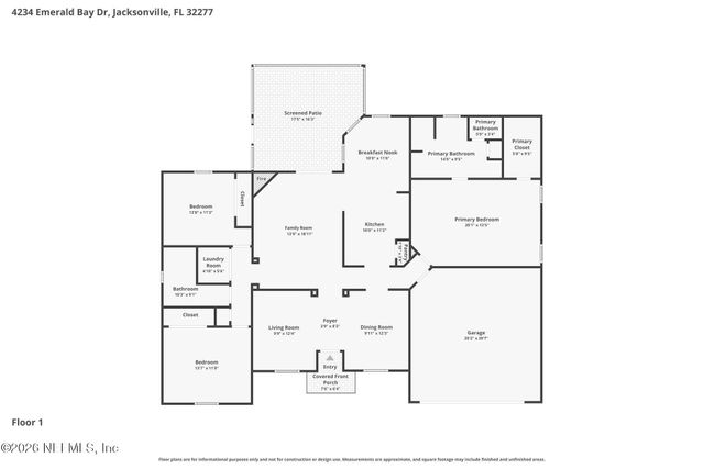 4234 EMERALD BAY Drive, Jacksonville, FL 32277