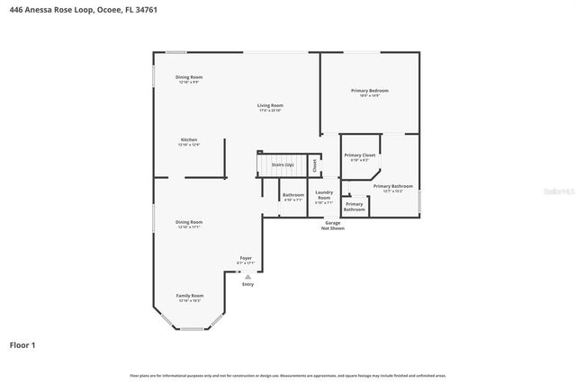 446 ANESSA ROSE LOOP, Ocoee, FL 34761