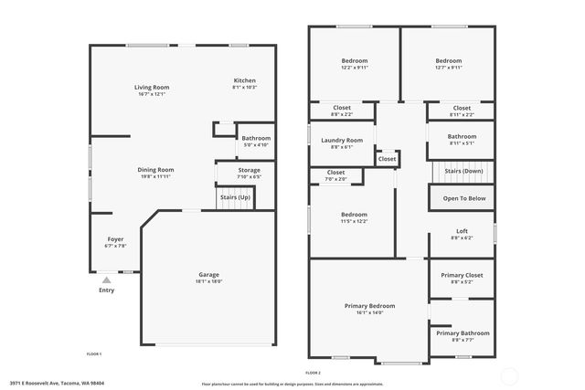 3971 E Roosevelt Avenue, Tacoma, WA 98404