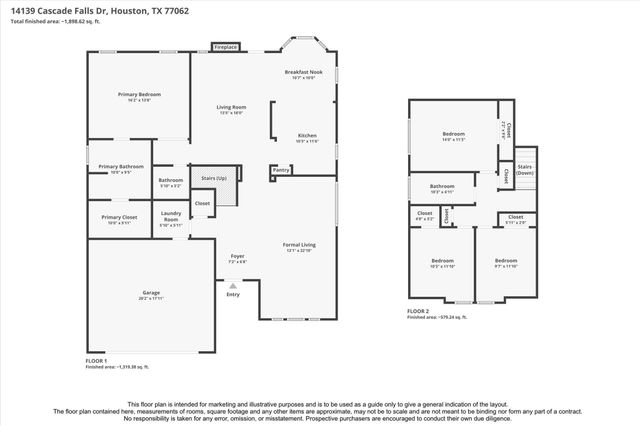 14139 Cascade Falls Drive, Houston, TX 77062