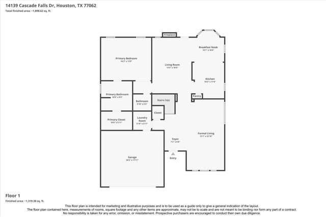 14139 Cascade Falls Drive, Houston, TX 77062