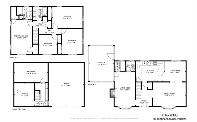 11 Foxhill Rd, Framingham, MA 01701