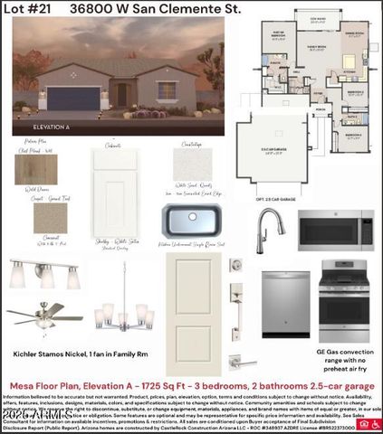 36800 W SAN CLEMENTE Street, Maricopa, AZ 85138