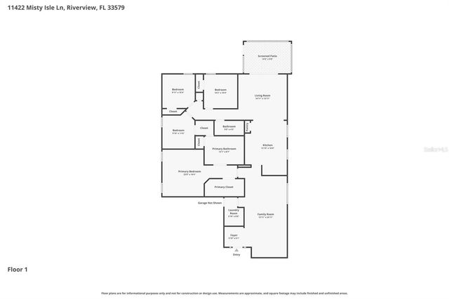 11422 MISTY ISLE LANE, Riverview, FL 33579