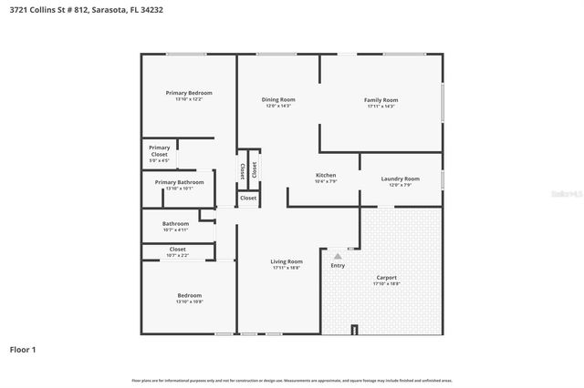 3721 COLLINS STREET 812, Sarasota, FL 34232