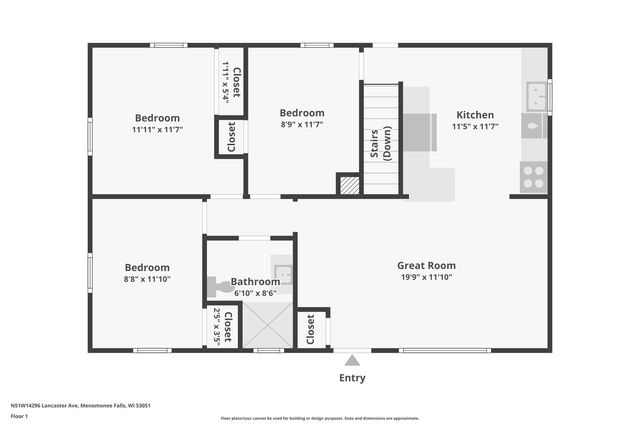 N51W14296 Lancaster AVENUE, Menomonee Falls, WI 53051