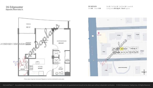 321 NE 26th 703, Miami, FL 33137