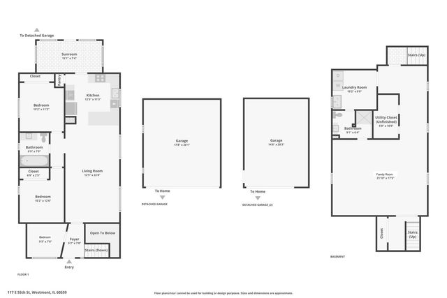117 E 55th Street, Westmont, IL 60559