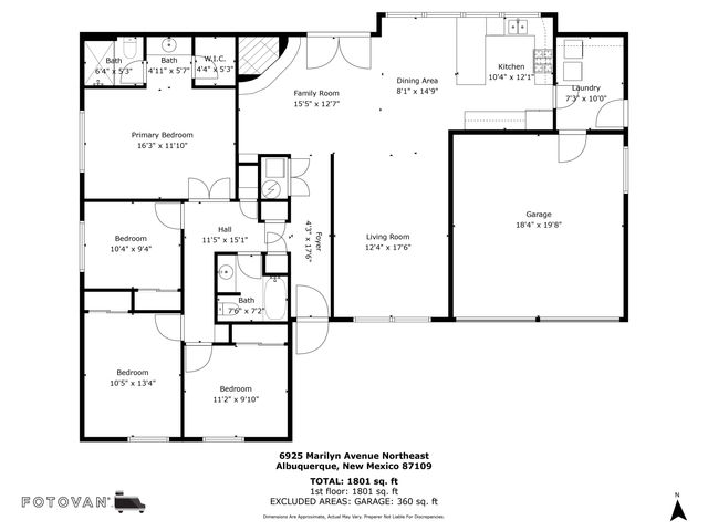 6925 Marilyn Avenue NE, Albuquerque, NM 87109