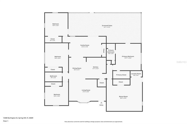 13380 BARLINGTON STREET, Spring Hill, FL 34609