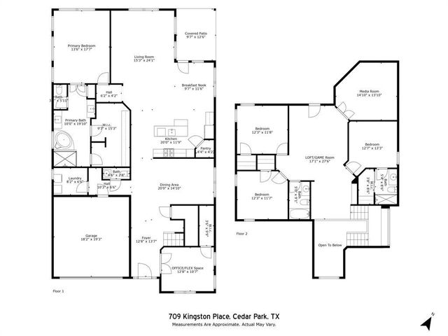 709 Kingston PL, Cedar Park, TX 78613