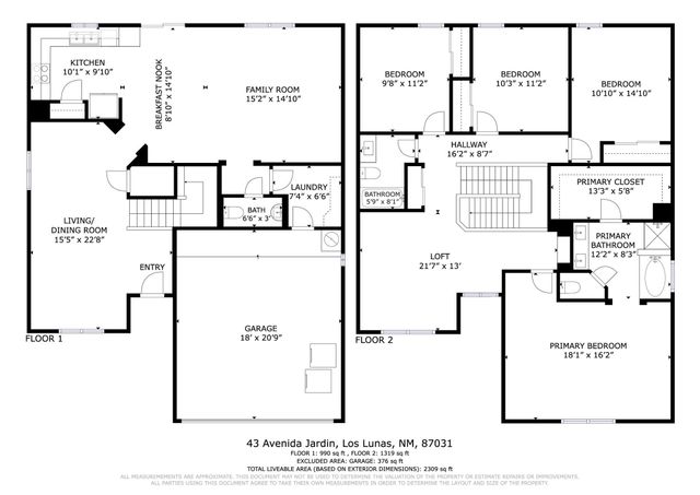 43 Avenida Jardin, Los Lunas, NM 87031