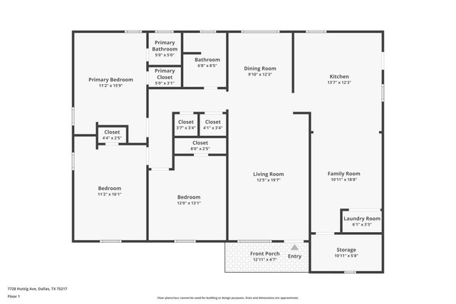 7728 Huttig Avenue, Dallas, TX 75217