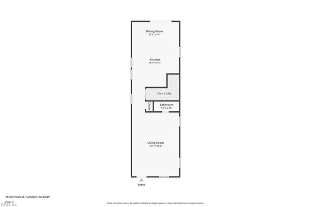 414 Harrison ST, Hampton, VA 23669