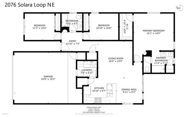 2076 Solara Loop NE, Rio Rancho, NM 87144