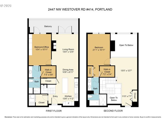 2445 Nw WESTOVER Rd 414, Portland, OR 97210