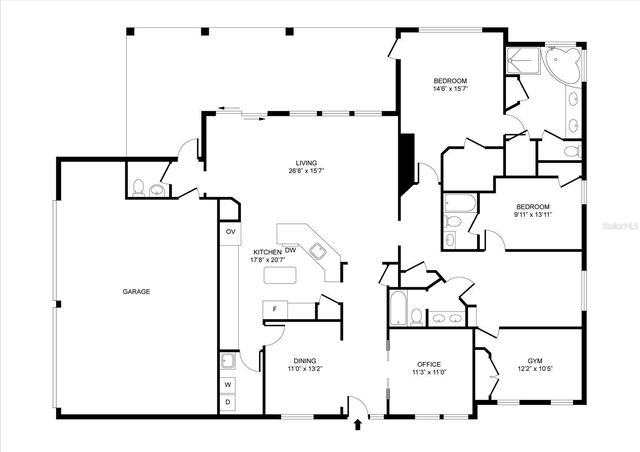 25612 HAWKS RUN LANE, Sorrento, FL 32776