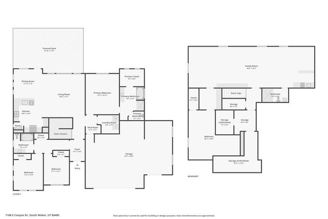 1168 E CANYON DR, South Weber, UT 84405