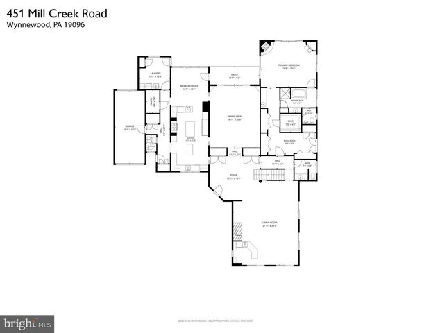 451 MILL CREEK RD, Gladwyne, PA 19035