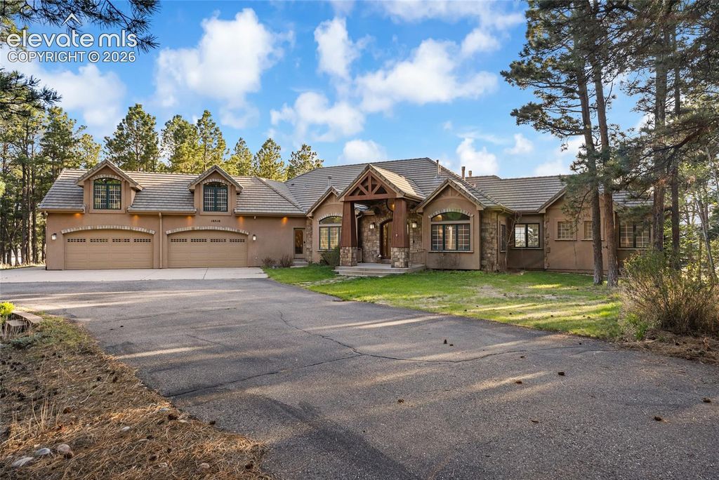 10510 Huntsman Road, Colorado Springs, CO 80908 — exterior