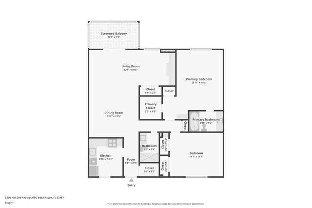 5500 NW 2nd Avenue 614, Boca Raton, FL 33487