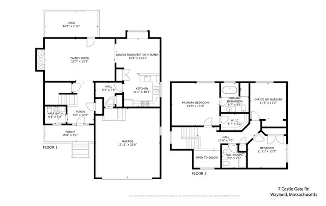 7 Castle Gate Road, Wayland, MA 01778