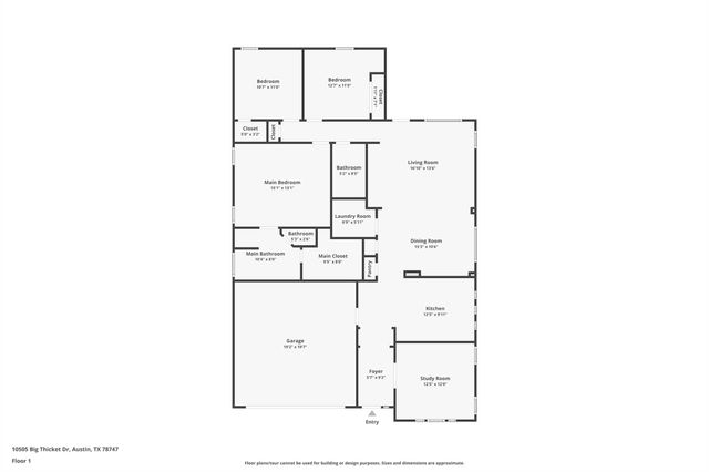 10505 Big Thicket DR, Austin, TX 78747