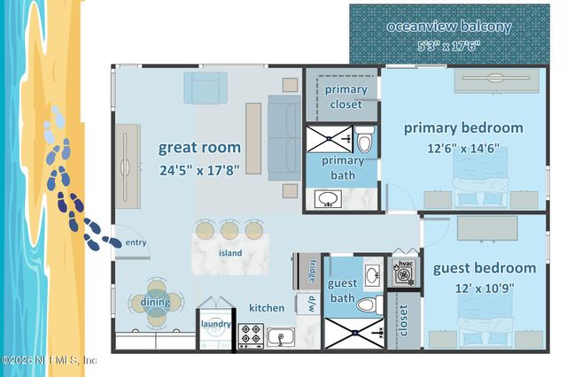 411 1ST Street S 202, Jacksonville Beach, FL 32250