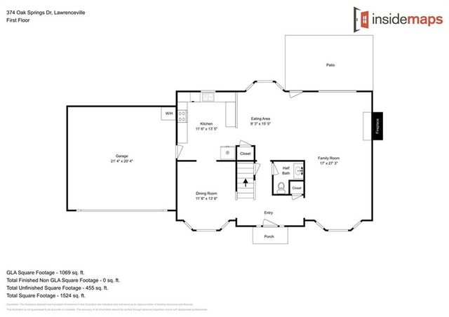 374 Oak Springs Drive, Lawrenceville, GA 30043