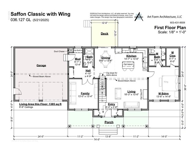 Lot 3 Westview Road Lot 3 - The Saffron Floor Plan, Bedford, NH 03110