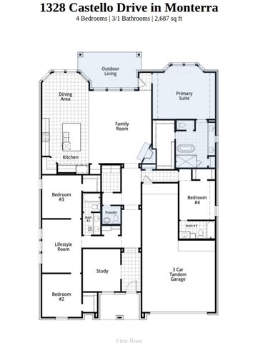 1328 Castello Drive, Fate, TX 75087