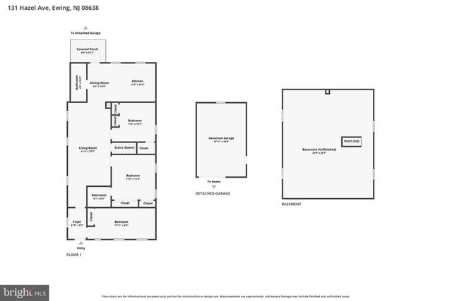 131 HAZEL AVE, Ewing, NJ 08638