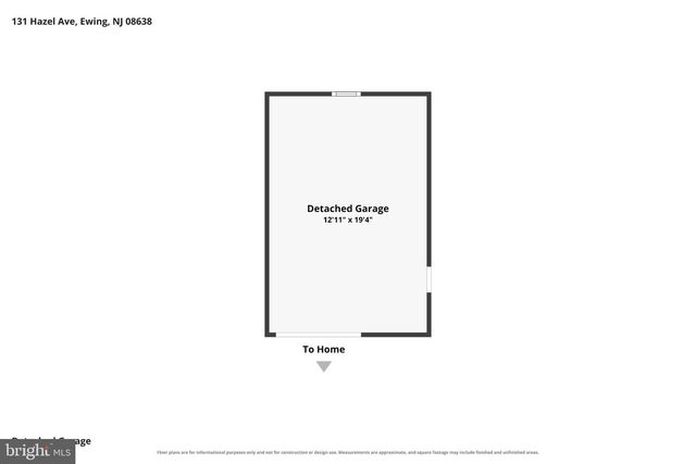 131 HAZEL AVE, Ewing, NJ 08638