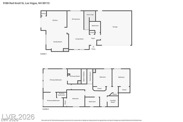 9188 Red Knoll Street, Las Vegas, NV 89113