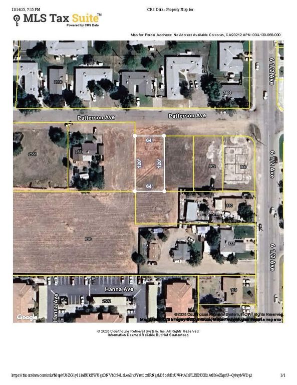 Image 6 of property listing at 0 Patterson, Corcoran, CA 93212