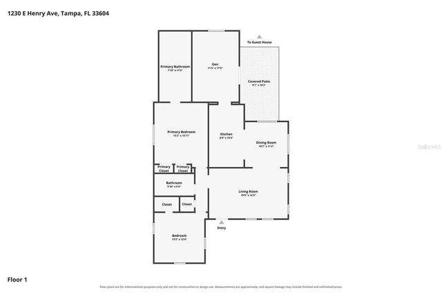 1230 E HENRY AVENUE, Tampa, FL 33604
