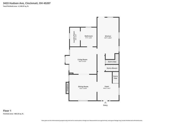 3433 Hudson Avenue, Cincinnati, OH 45207