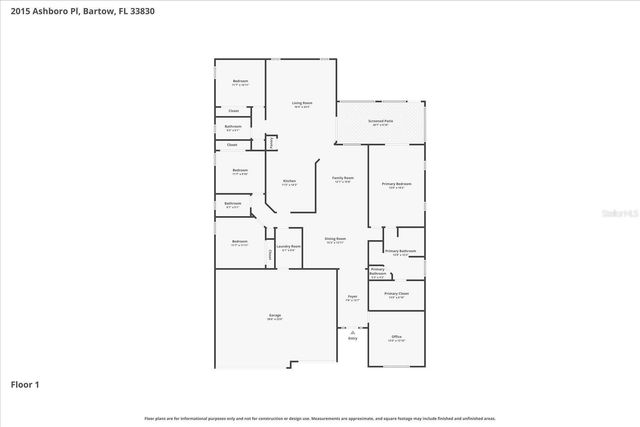 2015 ASHBORO PLACE, Bartow, FL 33830