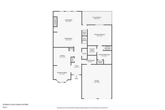 97 Bedles Court, South Lebanon, OH 45065