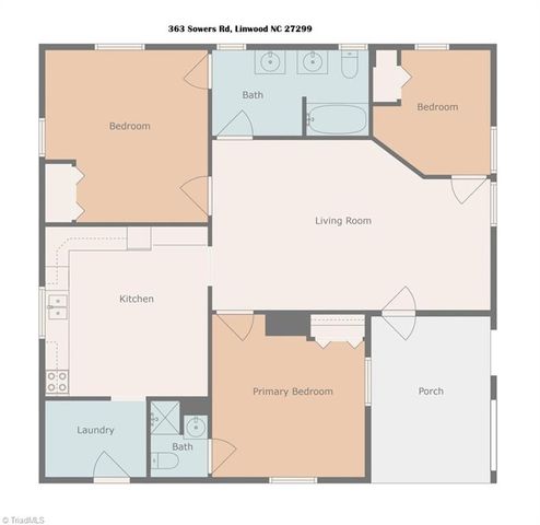 363 Sowers Road, Linwood, NC 27299