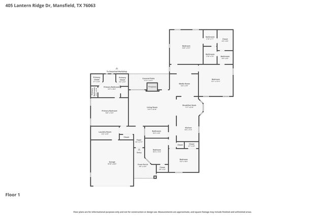 405 Lantern Ridge, Mansfield, TX 76063