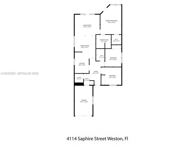 4114 Sapphire Street, Weston, FL 33331
