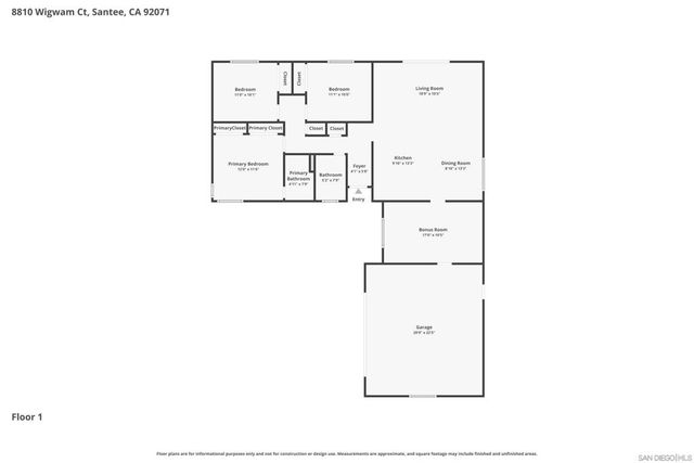 8810 WIGWAM CT, Santee, CA 92071