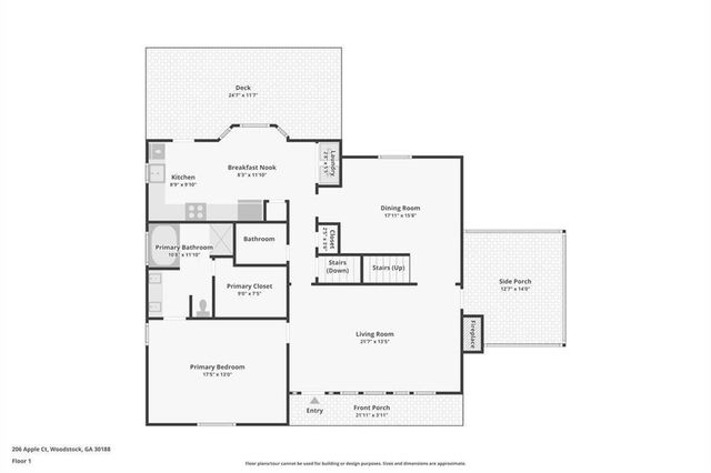 206 Apple Court, Woodstock, GA 30188