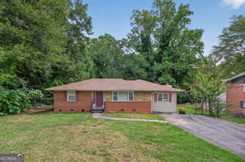 128 Peachtree Circle SE, Marietta, GA 30060 — exterior