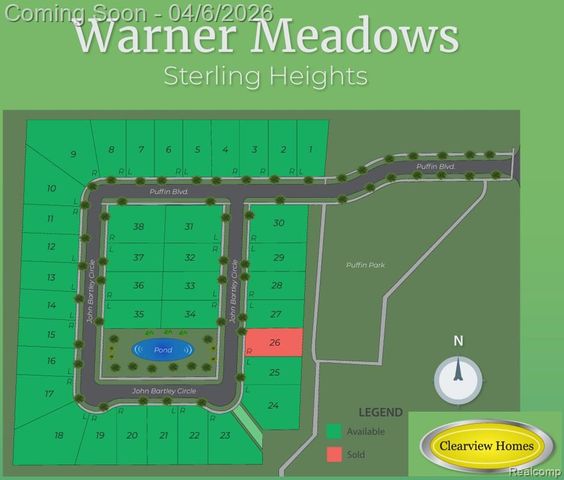 34607 John Bartley Circle, Sterling Heights, MI 48310