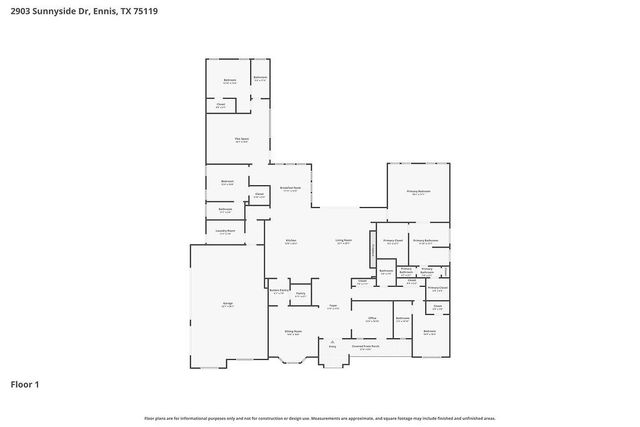 2903 Sunnyside Drive, Ennis, TX 75119