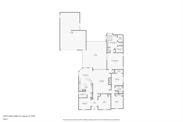 21019 S Amber Willow Trail, Cypress, TX 77433