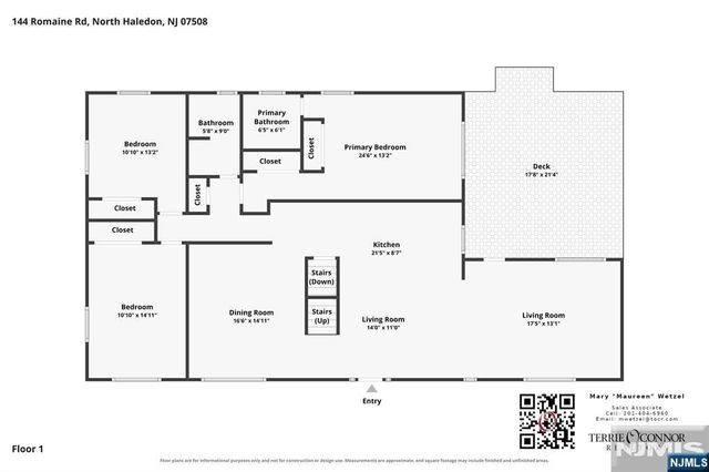 144 Romaine Road, North Haledon, NJ 07508